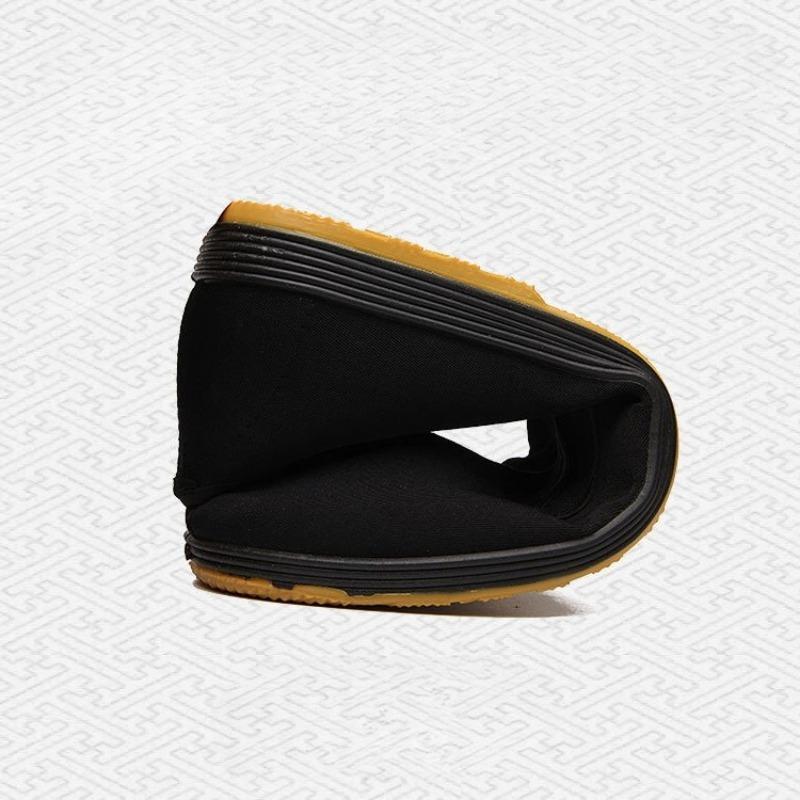 Летняя классическая пекинская тканевая обувь мужская повседневная рабочая слипоны противоскользящая износостойкая подошва из коровьей жилы парусиновая обувь для ленивых