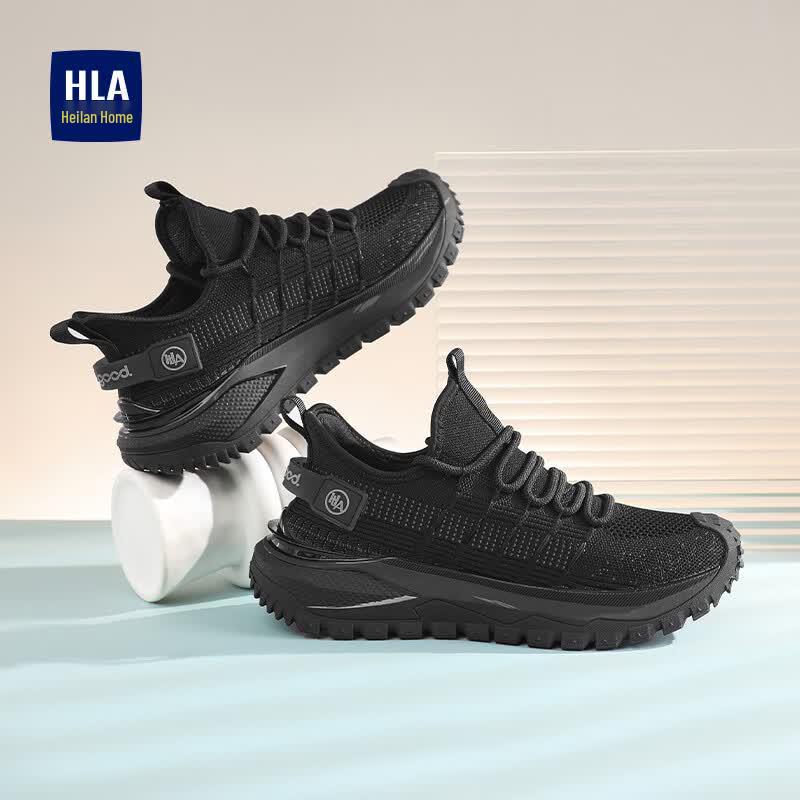 Легкие дышащие кроссовки HLA для мужчин из Flyknit