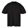 Build Your Brand Mens Mock Neck Oversized T-Shirt