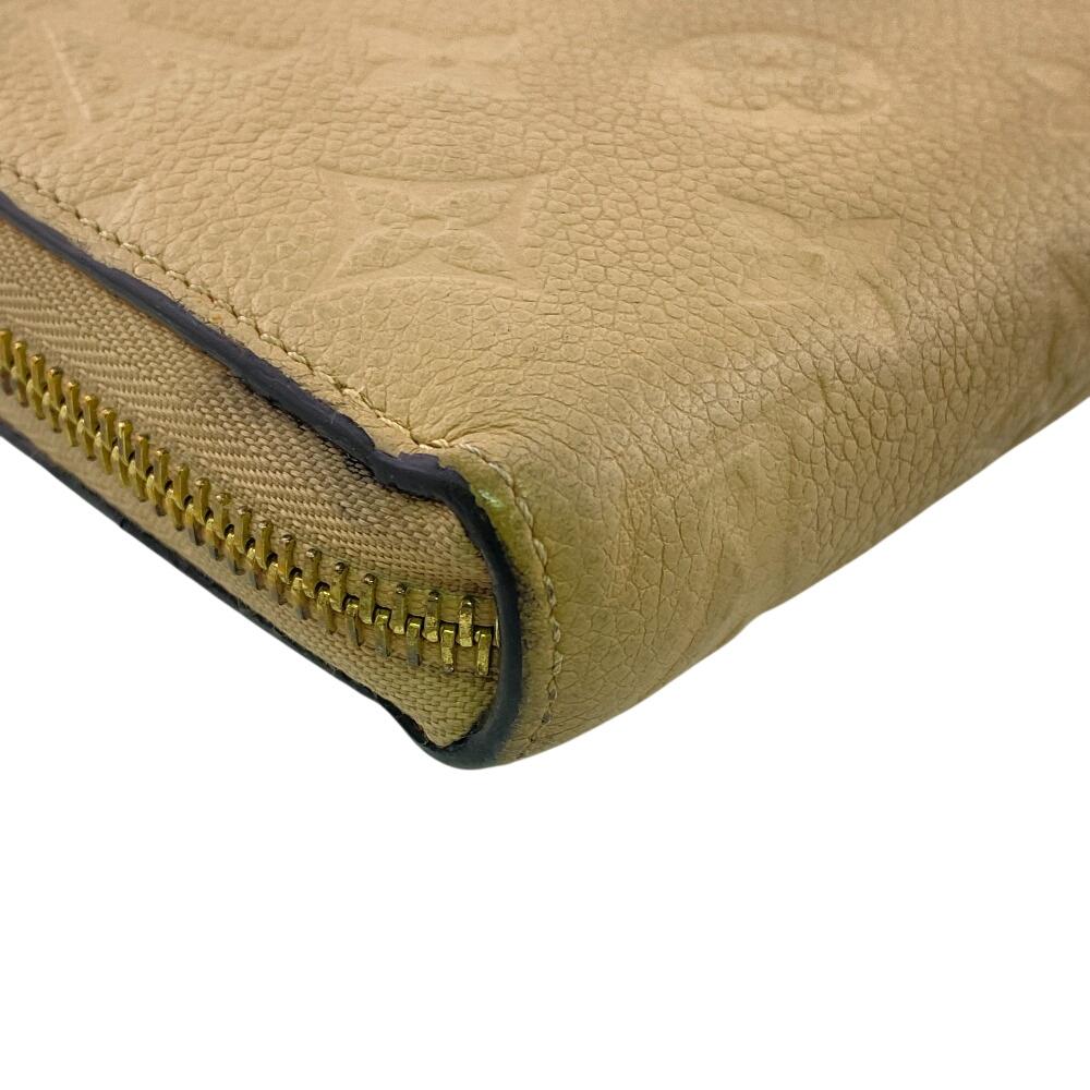 Louis Vuitton M69034 Кошелек на молнии с монограммой Unplant Monogram Ann Platt Zippy кошелек Сумка-кошелек бежевый Monogram Ann Platt Б/у