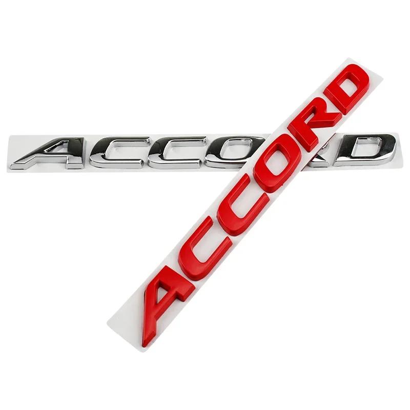 MPC4 Metal 3D Car Sticker Side Fender Badge Rear Trunk Emblem Decal Styling for Honda Acoord Logo 10th 11th 8th 2024 2023 Accessories