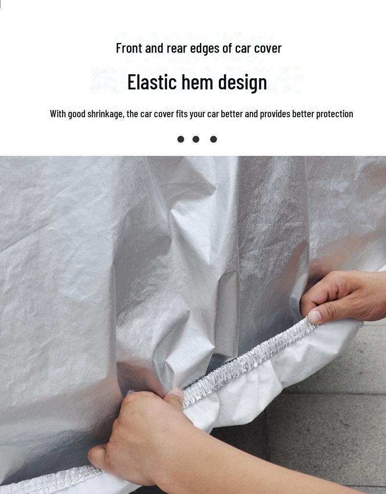 Премиальный всепогодный автомобильный чехол 2021 года: Защита от солнца, дождя и пыли.