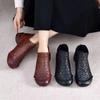 Women Hollow Shoes Designer Chunky Oxford Shoes 2024 Walking Dress Autumn Breathable Shoes New Low Heels Zip Retro Mujer Zapatos