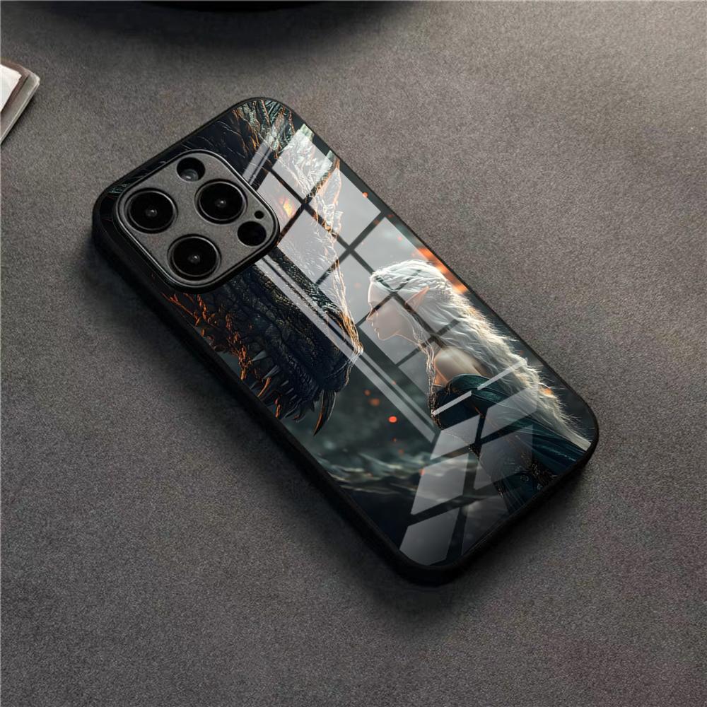 G-Game TV Of T-Thrones Phone Case For IPhone 17 16 Pro 15 Pro Max 14 13 12 11 X XR XS Max Plus SE Glass Cover
