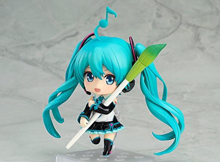 Nendoroid Character Vocal Series 01 Hatsune Miku V4 Chinese ABS PVC Painted Movable Figure Non-Scale &