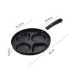 3/4 Hole Omelet Frying Pan Thickened Non Stick Egg Pancake Steak Cooking Pot Hamburger Bread Breakfast Maker Induction Cooker