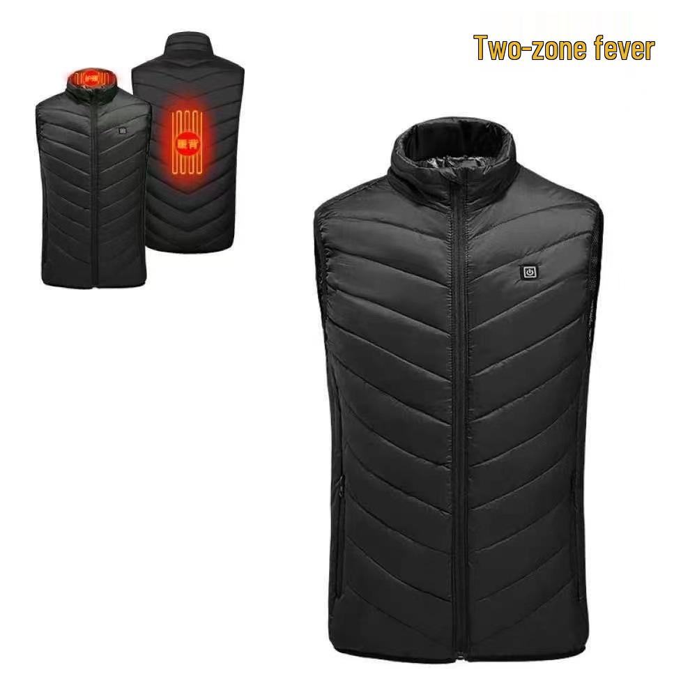Unisex Smart Electric Heating Vest - Full Body, Constant Temperature