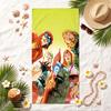 Scooby-Doo Soft Beach Towel Stylish Beach Pool Towel for Summer Seaside Vacation Travel