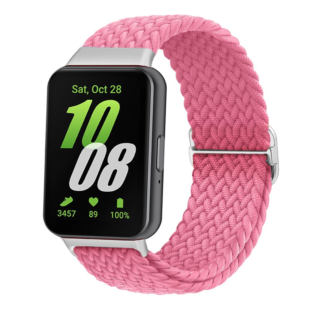 Braided Solo Loop Strap for Samsung Galaxy Fit 3 Accessories Adjustable sport Nylon Replacement correa bracelet galaxy fit3 band