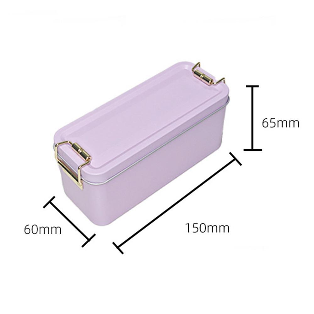 Высококачественная прямоугольная железная коробка с крышкой Старомодная прямоугольная железная коробка Цветная прочная жестяная коробка Упаковка для ананасового пирога