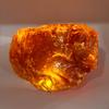CERTIFIED 500.36 Ct Natural Raw Amber Orange Uncut Rough Loose Gemstone AR-3157-S