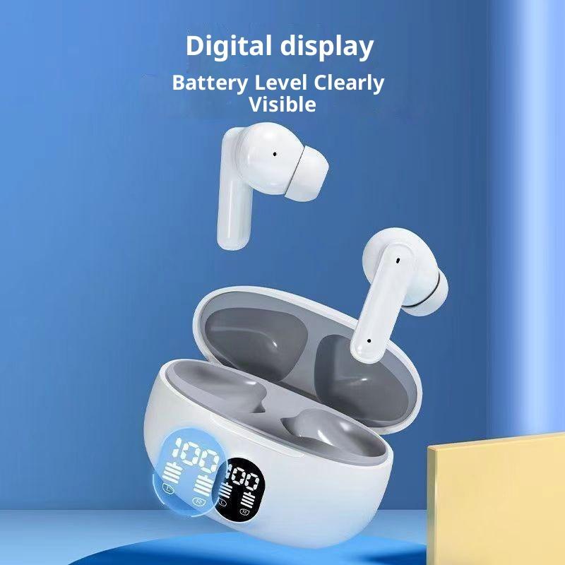 Беспроводные Bluetooth LED Наушники-вкладыши с Ультра-Длительным Сроком Работы для Ежедневного Использования и Спорта
