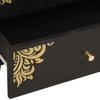 Nightstand Black 50 x 33 x 62 cm Solid Mango Wood