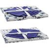 Sets De Table - DKD HOME DECOR - Lot De 2 - Coton Blanc - 150 X 150 Cm - Lavable