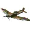 2024 Military Spitfire Fighter Strike Plane Building Blocks World War 2 Bricks Classic Aircraft Model Educational Kids WW2 Toys