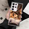 A-Атака Титанов Леви Мягкий Чехол для Телефона для Samsung Galaxy S24 S25 FE S26 Edge S23 Ultra S22 Plus S21 + Ударопрочная Задняя Крышка S