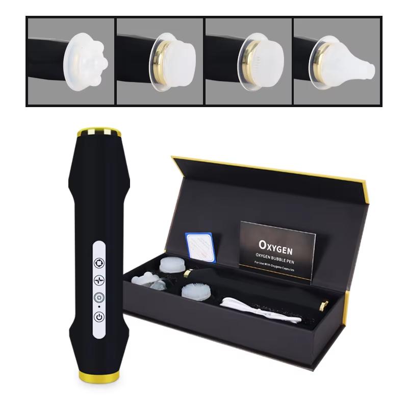 2025Обновление кислородной пузырьковой ручки CO2 кислородный портативный аппарат для ухода за кожей лица, CO2 гель для ухода за кожей лица, СПА для лицаOxygen Beauty