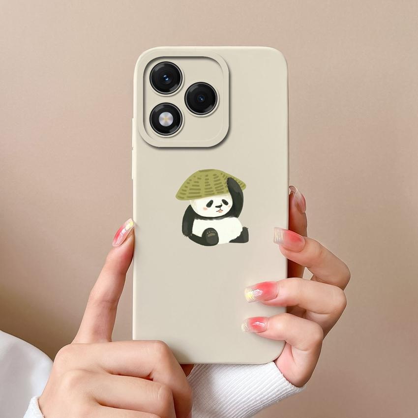 Чехол для Huawei Honor 400 Lite X8 X6b X7c X5b X8c X9c X60 с милым музыкальным рисунком медведя, мягкий жидкий силиконовый противоударный защитный чехол для Huawei Covers