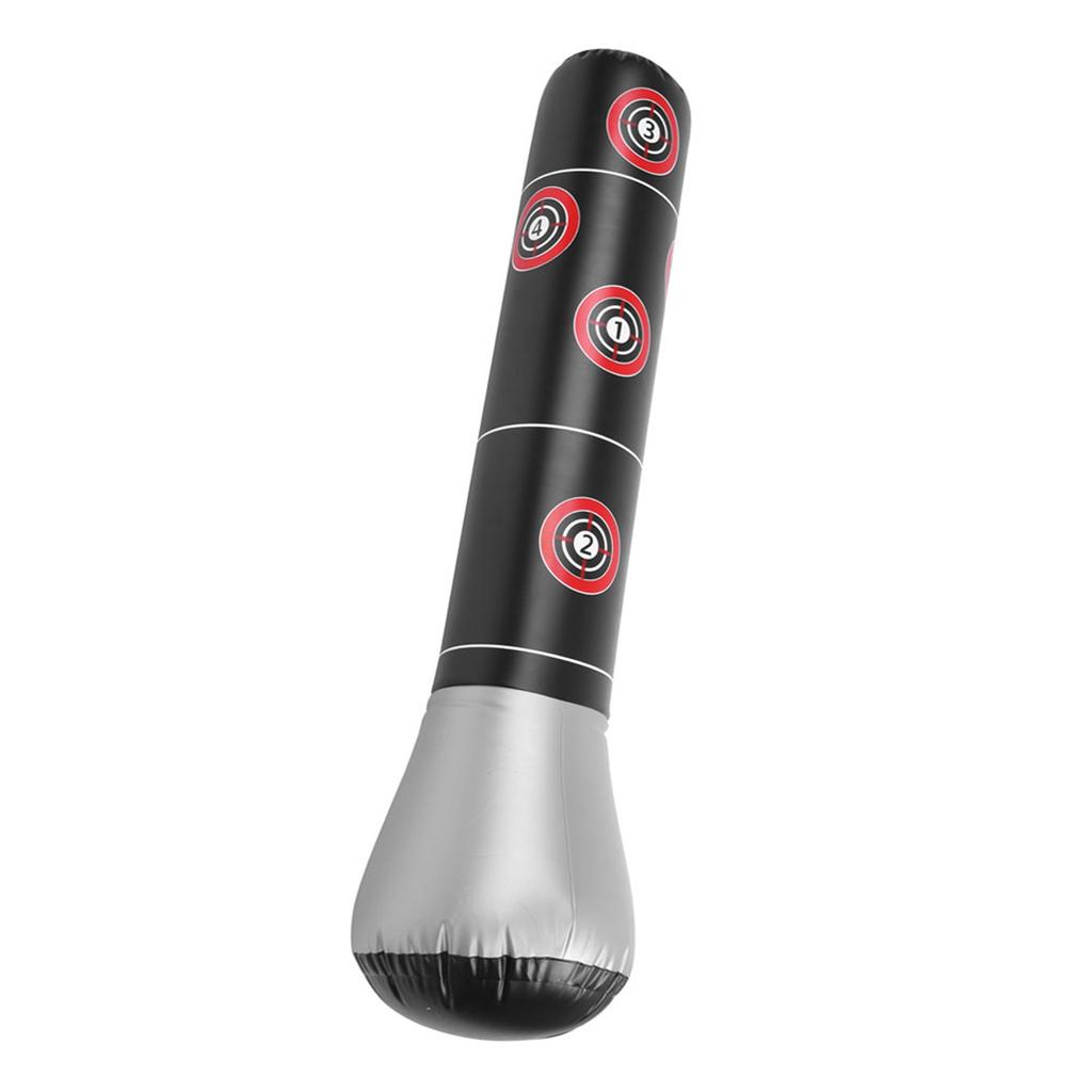 Inflatable Boxing Punching Kick Training Tumbler Bag Pressure Relief Accessory