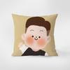 Наволочка с мультяшным персонажем для семьи, украшение интерьера, офис, гостиная, дом, наволочка