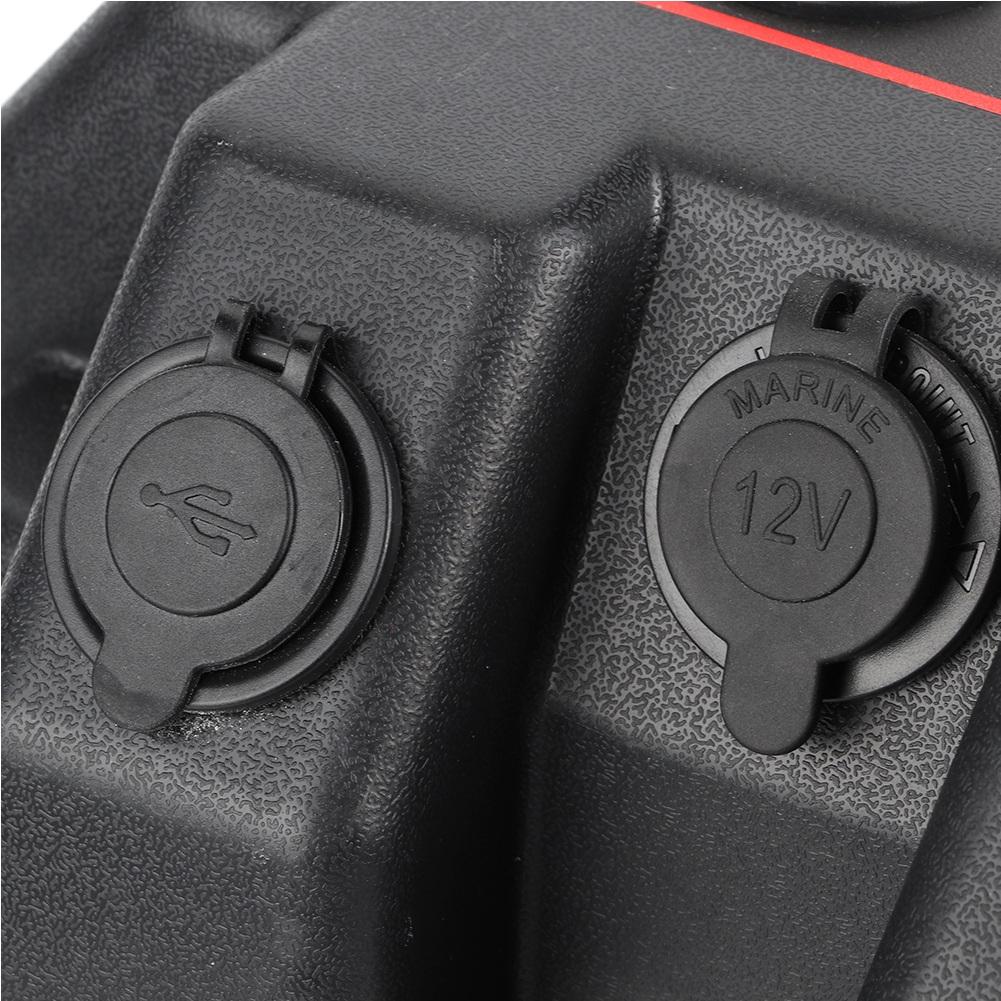 Пластиковый блок питания для троллингового мотора Minnkota, аккумуляторная батарея, порт USB и зарядного устройства 12 В