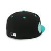 New Era Кепка 59FIFTY Seattle Mariners 2Tone Боковой Патч Черный Бирюзовый 70907353 NER35C0391 5950 7 1/2