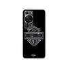 Phone Case - MANIACASE - Huawei P60 - Harley Davidson Logo - Flexible - Grey and Black
