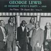LP Пластинка ДЖОРДЖ ЛЬЮИС - На вечеринке Герберта Отто 1949 JCE24 JAZZOLOGY 1987 США Джаз Б/У
