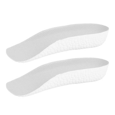 2 пары стелек для увеличения роста, противоскользящие, износостойкие, удобные, дышащие, стельки для увеличения пятки