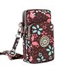 Fashion Women Girls Cross Body Mobile Phone Shoulder Bag Wrist Pouch Bag Coin Wallet Purses