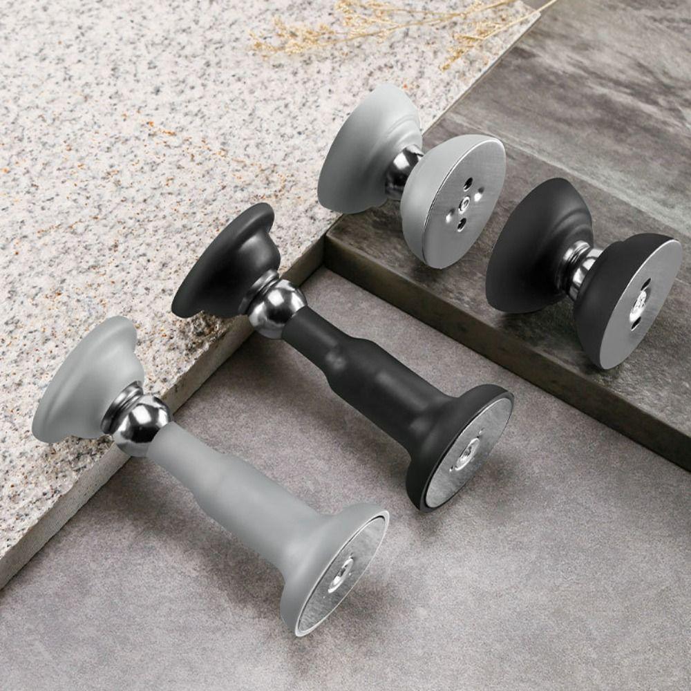 Защитная стенка Магнитный дверной стопор Free-punch Противоударный дверной присоска Защитный самоклеящийся дверной стопор Держатель настенный