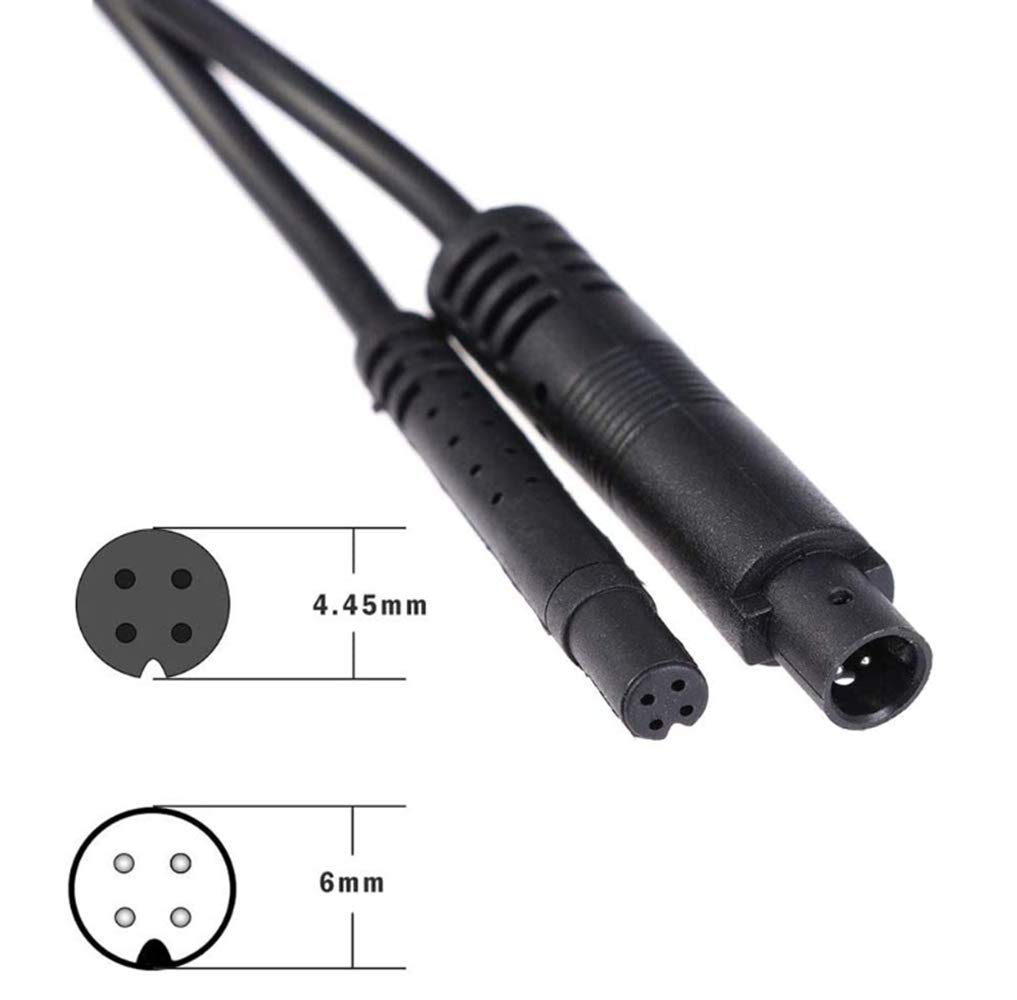 Удлинительный кабель для видеорегистратора Chaslean, удлинительный кабель для камеры заднего вида 24 В / 4-контактный 3 м