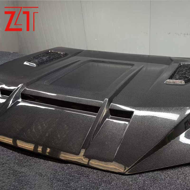 M817 Carbon Fiber Hood for Dongfeng Mengshi: High-Quality Car Engine Hood Modification