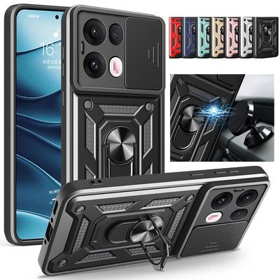 Чехол Armor для OPPO Reno 13 5G Reno13 Pro, защитный чехол для объектива с кольцом, магнитный держатель, чехол Fundas Capa