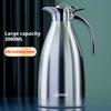 Large Capacity Stainless Steel Water Bottle Long-Lasting Thermal Insulation Bottle Household Classic Water Kettle