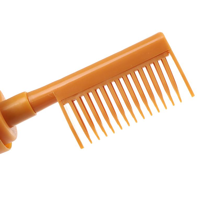 110 мл Многоразовая бутылка-аппликатор с расческой для окрашивания волос Салонный инструмент для укладки