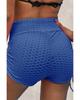 Azura Exchange Blue Butt Lifting High Waist Yoga Shorts
