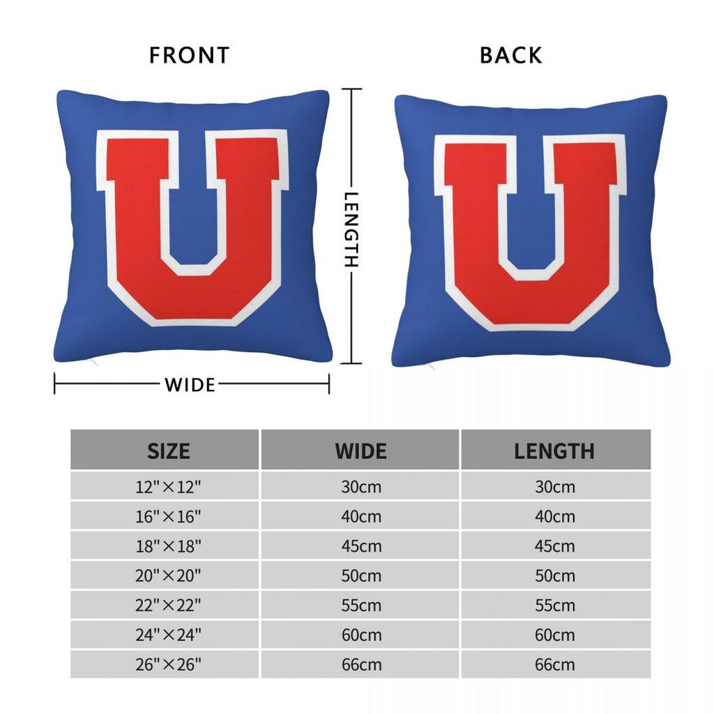 Club Universidad De Chile Copa Chile Square Pillowcase Cushion Cover Pillow Case Throw Pillow Cover for Home Bedroom Car