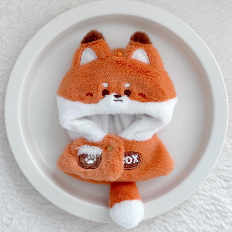 Fluffy Animal Kigurumi Fox Plush Kigurumi Otaku Doll Kpopdoll Costume (10cm) Costume, Clothes, Accessories, Activities, Mascot, [Used]