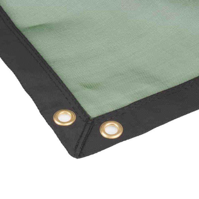 Filet d'arrimage Remorque 3,5 x 5 m en PE-Monofilgewebe avec fixations en laiton