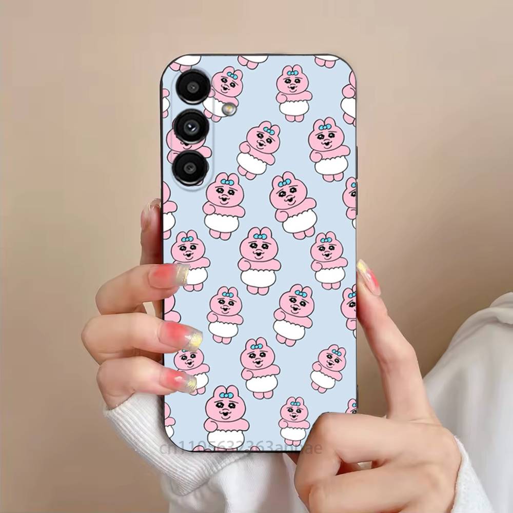 Kawaii O-OpanchuS UsagiS Phone Case For Samsung Galaxy S21 22 23 24 S25 Ultra PlusS20 FE S10 Plus Cover Funda