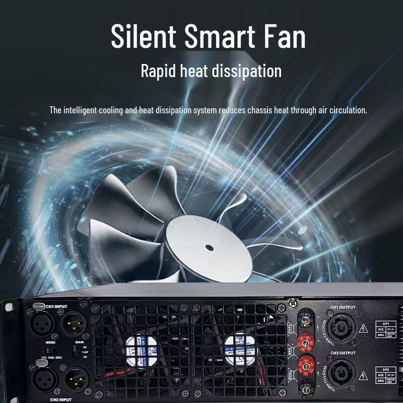 HuiDu Professional Power Amplifier YB-4850 (CN version)