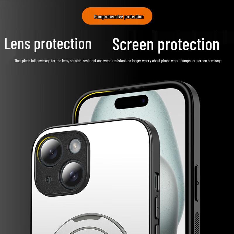 HOLDZU Magnetic Rotating Stand Case for iPhone 16 Pro