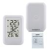 Indoor Outdoors Thermometer 2.56 Inch Display Digital Temperature Humidity Monitoring Device