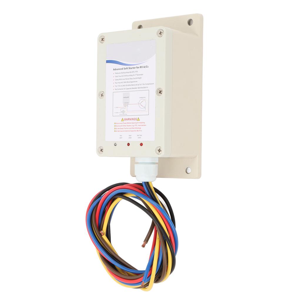 Мягкий старт кондиционера для автодома, мощность 1,25 тонны, 15000 BTU охлаждающей мощности, водостойкий, комплект мягкого старта для кондиционера автодома