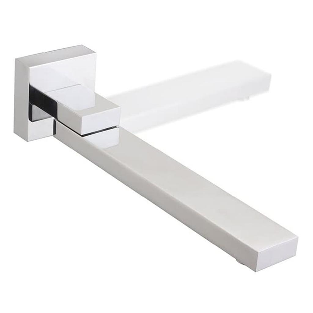 Настенный настенный настенный настенный смеситель для душа для ванны, смеситель для душа, наполнитель для излива, складывающийся на 180 градусов