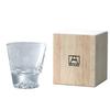 Tajima Glass Edo Glass Fuji Rocks Glass In Wooden Box Mt.
