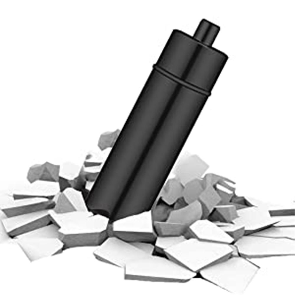 4 шт. Портативный черный металлический контейнер для хранения, дорожный контейнер с ложкой, делюкс диспенсер