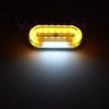 10x 24V 12 LED Car Truck Side Marker Lights Camper External Light Signal Indicator Lamp Warning Tail Light 3 Modes Trailer Lorry