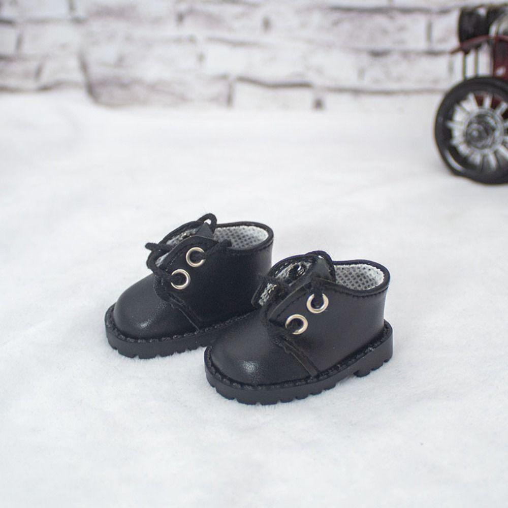 Casual Wear Clothes Accessories Fashion Doll Leather Shoes Short Boots 20cm Cotton Doll/1/12 Dolls